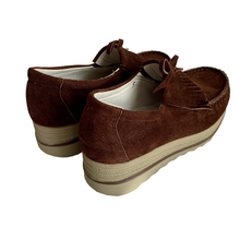 Cargar imagen en el visor de la galería, Mocasines Borlas para Mujer en Piel Gamuza