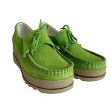 Cargar imagen en el visor de la galería, Mocasines Borlas para Mujer en Piel Gamuza