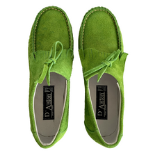 Cargar imagen en el visor de la galería, Mocasines Borlas para Mujer en Piel Gamuza