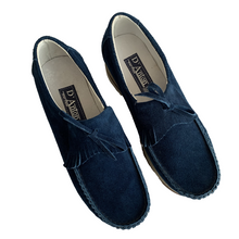 Cargar imagen en el visor de la galería, Mocasines Borlas para Mujer en Piel Gamuza