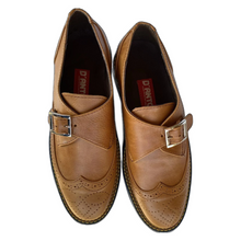 Cargar imagen en el visor de la galería, Zapatos Monk para Hombre en Piel