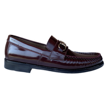 Cargar imagen en el visor de la galería, Mocasines Penny Loafers Herraje para Hombre en Piel