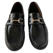 Cargar imagen en el visor de la galería, Mocasines Penny Loafers Herraje para Hombre en Piel