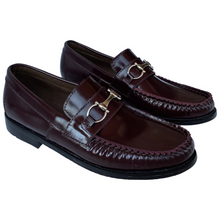 Cargar imagen en el visor de la galería, Mocasines Penny Loafers Herraje para Hombre en Piel