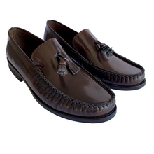 Cargar imagen en el visor de la galería, Mocasines Borlas para Hombre en Piel