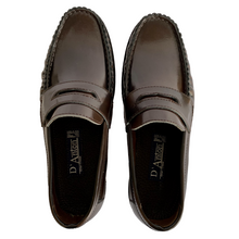 Cargar imagen en el visor de la galería, Mocasines Penny Loafers para Hombre en Piel