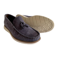 Cargar imagen en el visor de la galería, Mocasines Borlas para Hombre en Piel Gamuza