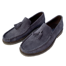 Cargar imagen en el visor de la galería, Mocasines Borlas para Hombre en Piel Gamuza
