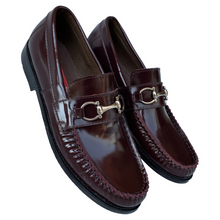 Cargar imagen en el visor de la galería, Mocasines Penny Loafers Herraje para Hombre en Piel