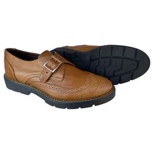 Zapatos Monk para Hombre en Piel