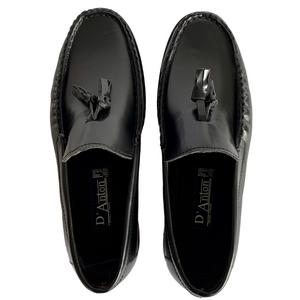 Mocasines Borlas para Hombre en Piel